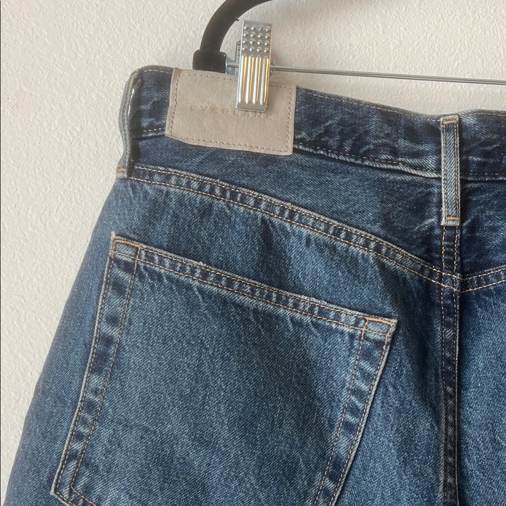 Everlane Dark Blue Jean Shorts - Picture 4 of 4